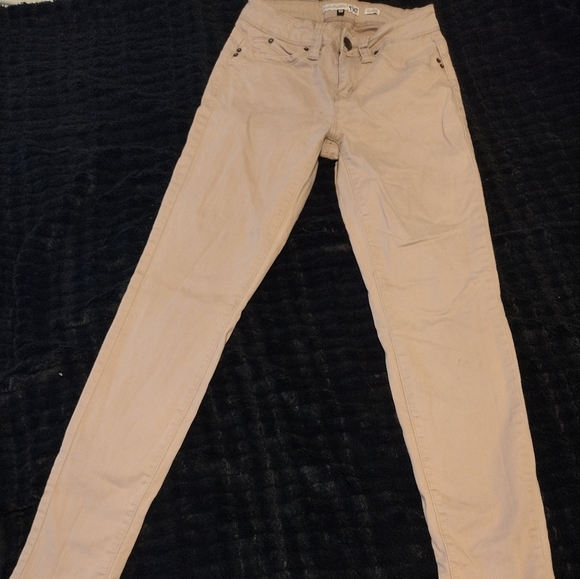 Womens Ymi Khaki Stretch Pants Size 3 